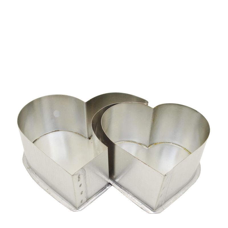 Forma-para-Vela-Coracao-Duplo-7x5cm-em-Aluminio-Ref.-50678--01UND-
