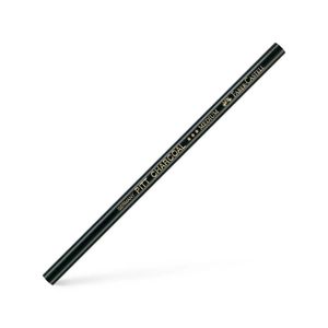 Lápis Pitt Carvão Natural Duro Faber-Castell (01 Unidade)