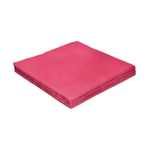 Guardanapos de Papel em Folha Dupla 24x24cm Pink Silver Festas (20 unidades)