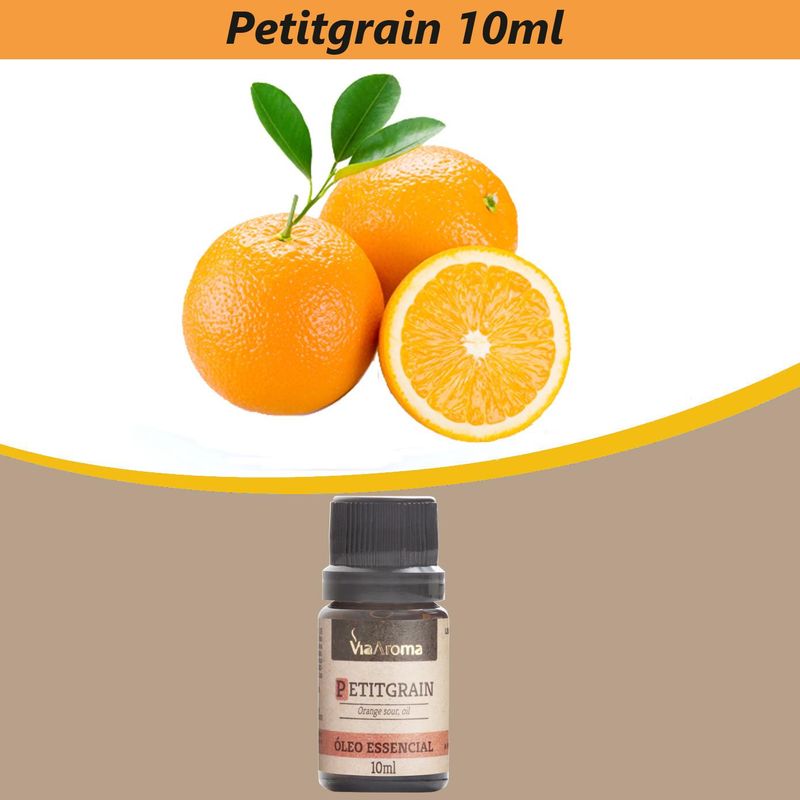 Óleo Essencial Petitigrain Via Aroma (10ml)