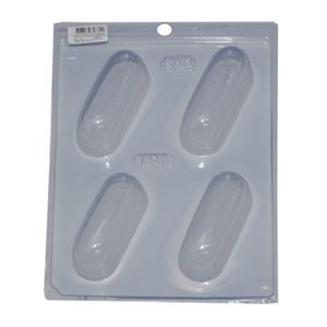 Forma em Acetato Trufa Alongada Simples RF-701 BWB (01UND)