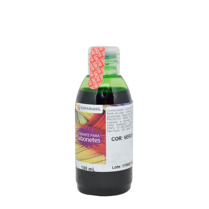Corante-Liquido-para-Sabonetes-Artesanais-Verde-Bandeira-Saramanil--100ml-