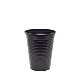 Copo Plástico Festinha (SMP 200) 200ml PP Preto Copobras (50UND)