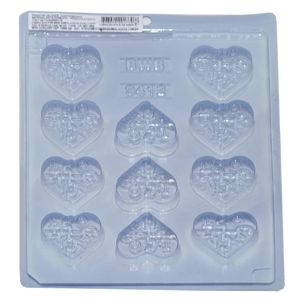 Forma em Acetato Coração Doce de Amor RF-9412 BWB (01UND)