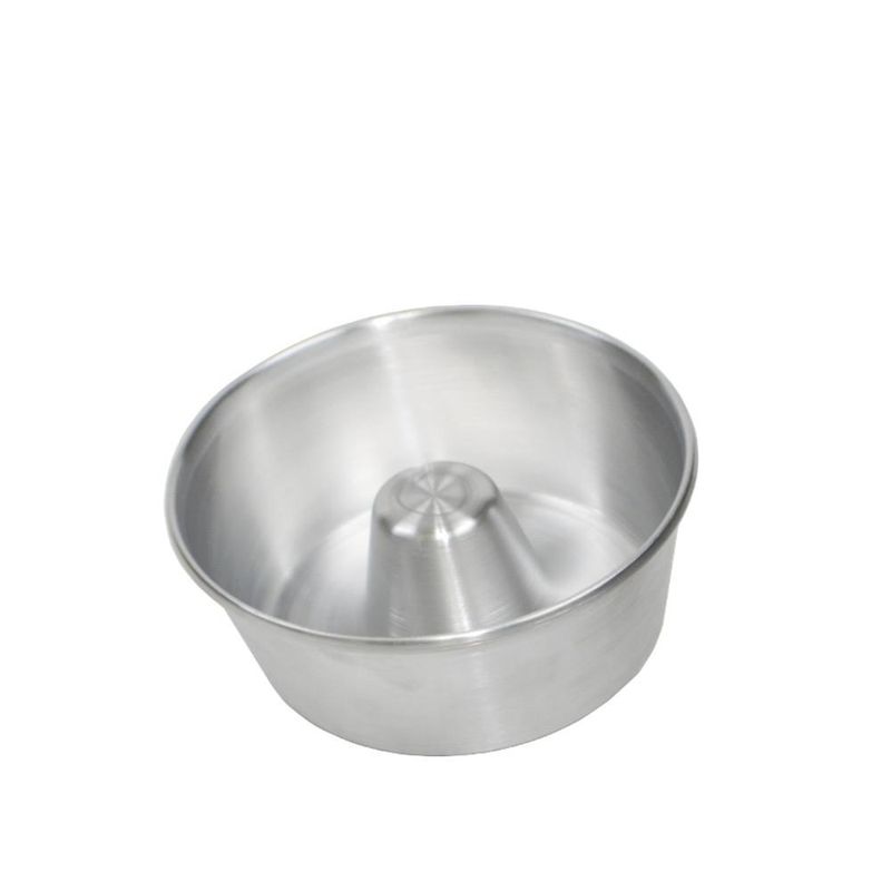 Forma-de-Aluminio-Conica-C--Tubo-para-Bolo-e-Pudim-16x8cm-Aluminio-Circular--01-unidade-
