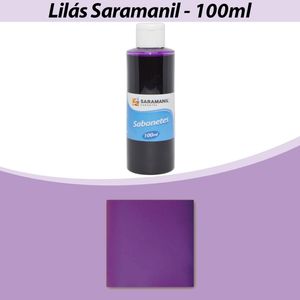 Corante Líquido para Sabonetes Artesanais Lilás Saramanil (100ml)
