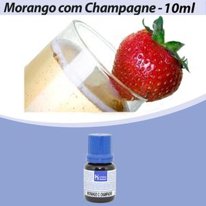 Essência Morango com Champagne para Cosméticos e Sabonetes Linha Azul Irmãos Haluli (10ml)