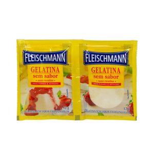 Gelatina Sem Sabor Fleischmann (24 gramas)