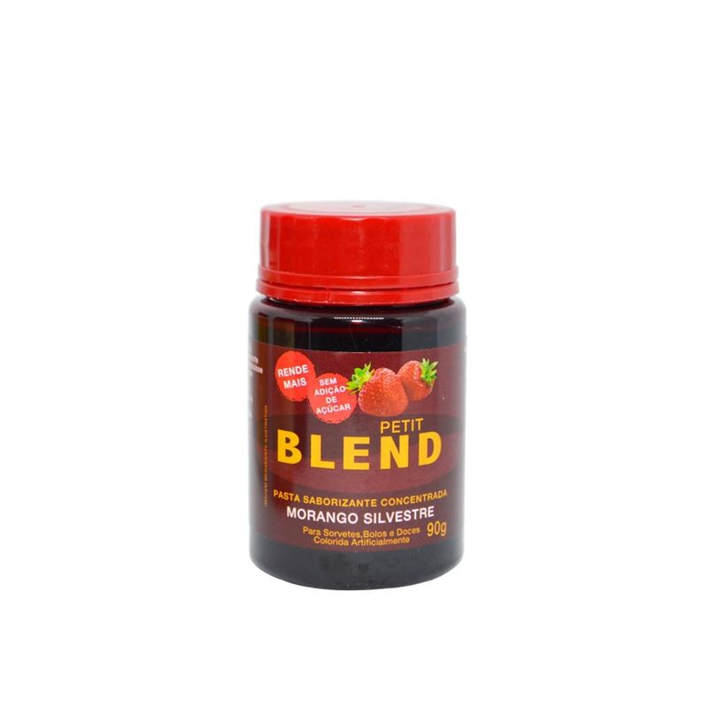 Pasta Concentrada Sabor Morango Silvestre Blend Petit Coberturas (90 gramas)