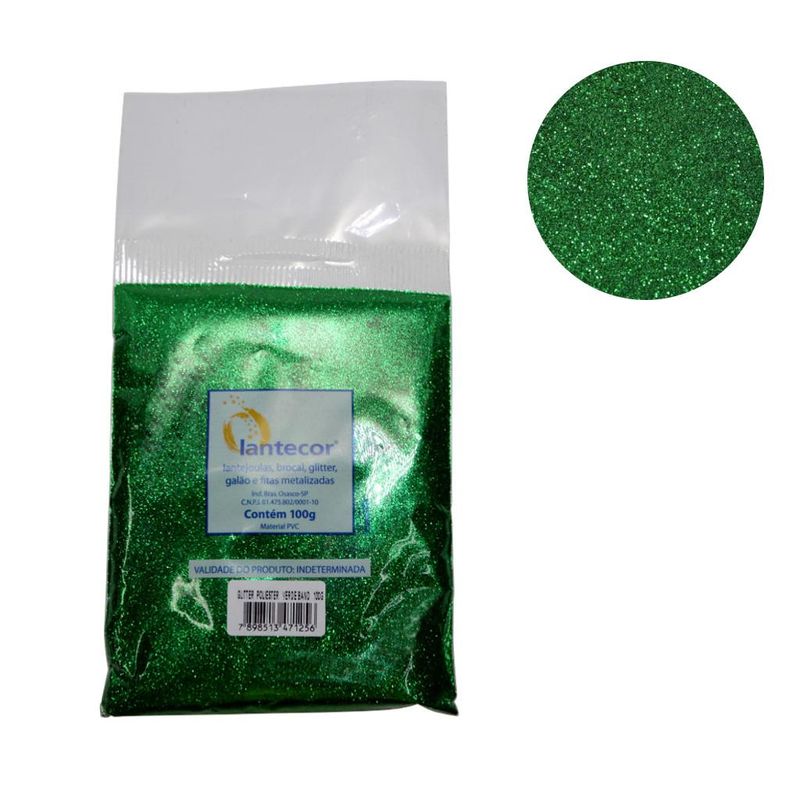 Glitter-de-Poliester-Metalizado-Ref.-140-Verde-Lantecor--100-gramas-