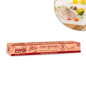 Papel Manteiga 30 cm x 7,5 m Vabene (1 unidade)