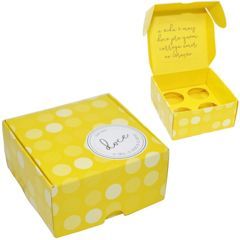 Caixa-de-Papel-Cartao-para-4-Brigadeiros-Poa-Amarelo-Ref.-13003831-Cromus--01UND-