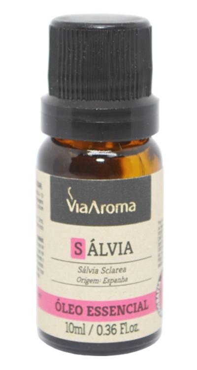 Óleo Essencial Sálvia Via Aroma (10ml)