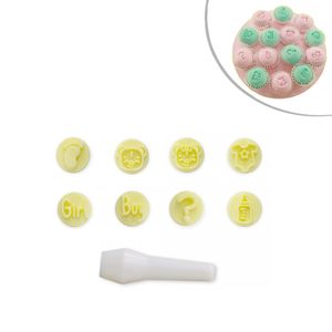 Kit Carimbos Baby Amarelo Blue Star (09 peças)