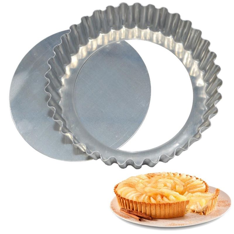 Forma-de-Aluminio-para-Torta-Crespa-Alta-Fundo-Falso-22cm-Ref.-1628-Caparroz--01-unidade-