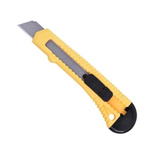 Estilete Largo 18mm Amarelo Ref.: 11001 Gatte (01 unidade)