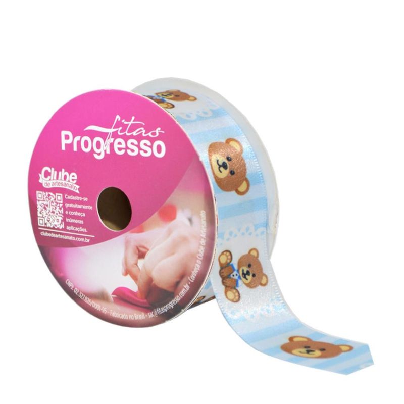 Fita-de-Cetim-ECF-005TR-22mm-Cor-056-Ursinhos-Azul-Progresso--10-metros-