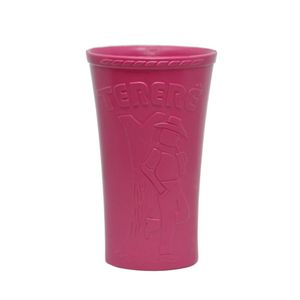 Copo de Plástico para Tereré Rosa Escuro 300ml Garibaldi (01 unidade)