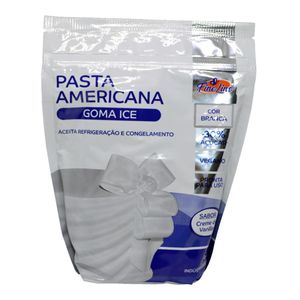 Pasta Americana Branca Creme de Vanilla Fine Line (800 gramas)