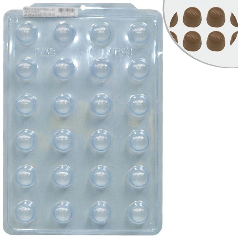 Forma-de-Acetato-Simples-Semiprofissional-05-Bombom-Riscado-Ref.-3534-BWB--01-unidade-