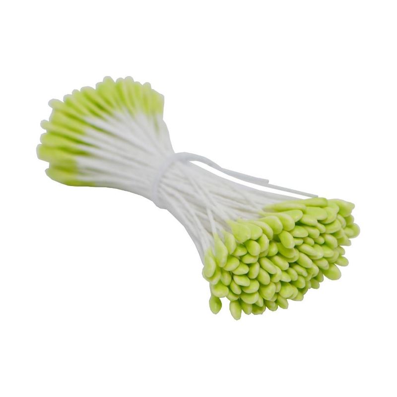 Pistilo-Mini-Folhinha-Verde-Agua-Duas-Pontas-Ref.--EL336-Pistilos-Primor--100-unidades-