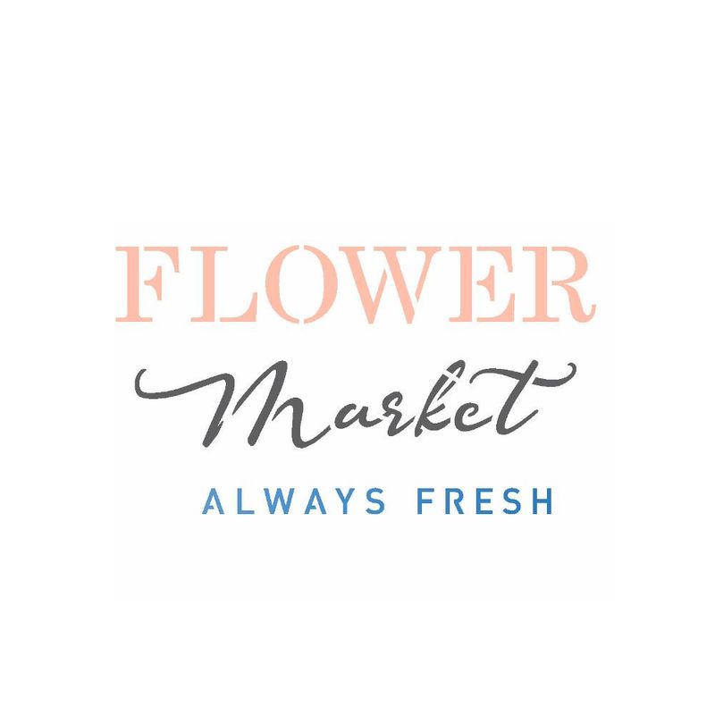 Stencil-Simples-de-Acetato-para-Pintura-10x10cm-Ref.-OPA-2902-Farmhouse-FLOWER-Market-ALWAYS-FRESH-OPA--01-unidade-