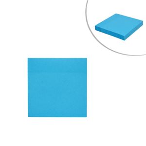 Bloco Adesivo Azul Neon 76 mm x 76 mm Colacril (100 folhas)