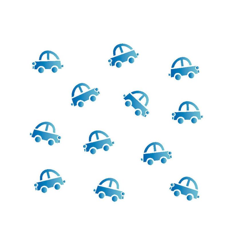Stencil-Simples-de-Acetato-para-Pintura-14x14cm-Ref.-OPA-1138-Micro-Carros-OPA--01-unidade-