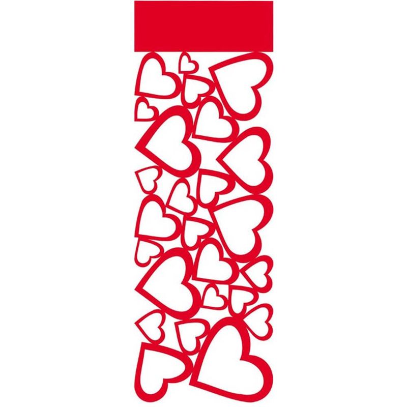 Stencil-Simples-de-Acetato-para-Pintura-10x30cm-Ref.-OPA-490-Negativos-Coracoes-OPA--01-unidade-