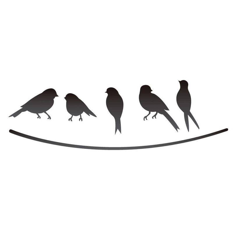 Stencil-Simples-de-Acetato-para-Pintura-10x30cm-Ref.-OPA-2161-Passaros-OPA--01-unidade-