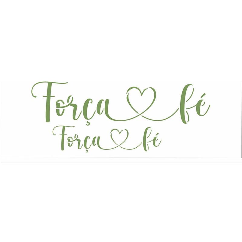Stencil-Simples-de-Acetato-para-Pintura-10x30cm-Ref.-OPA-3133-Palavras-Lettering-Forca-e-fe-OPA--01-unidade-