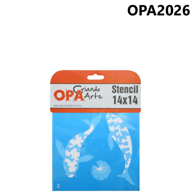 Stencil-Duplo-de-Acetato-para-Pintura-14x14cm-Ref.-OPA-2026-Peixe-OPA--01-unidade-