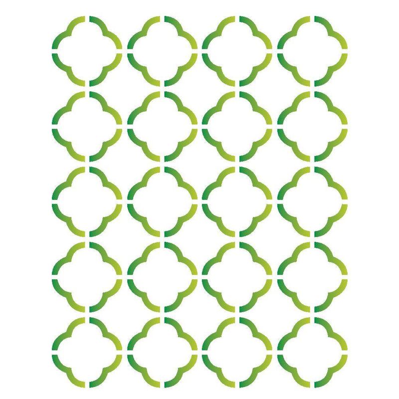 Stencil-Simples-de-Acetato-para-Pintura-15x20cm-Ref.-OPA-1214-Estamparia-Grade-Flor-OPA--01-unidade-