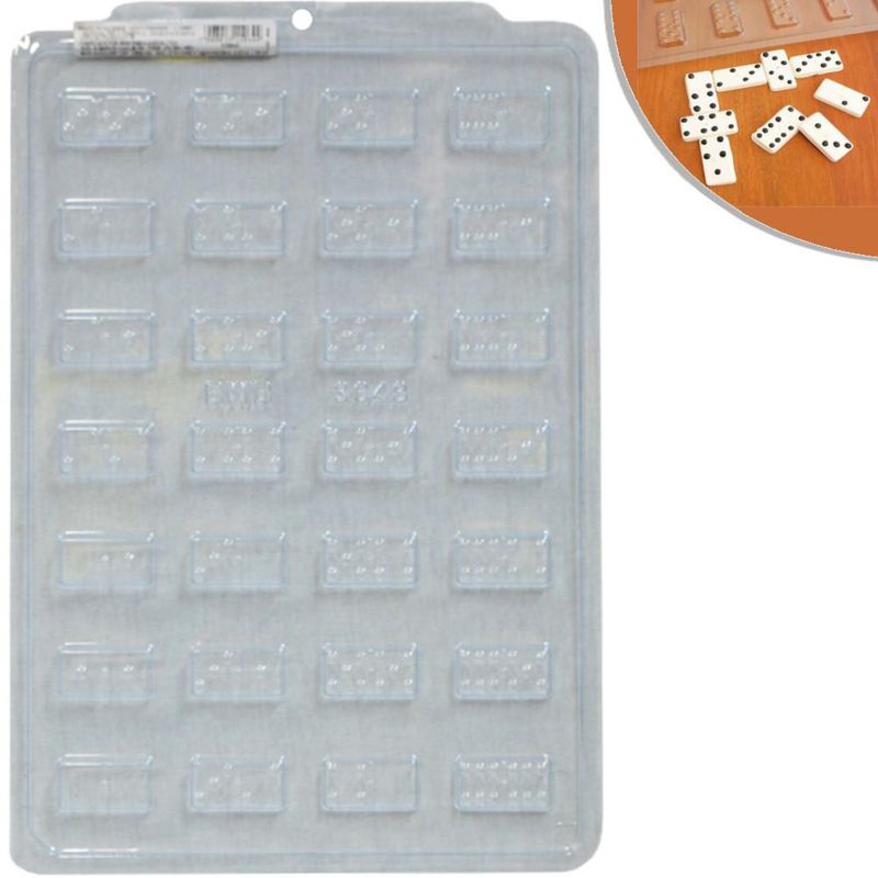 Forma-de-Acetato-Simples-Semiprofissional-Domino-Ref.-3648-BWB--01-unidade-