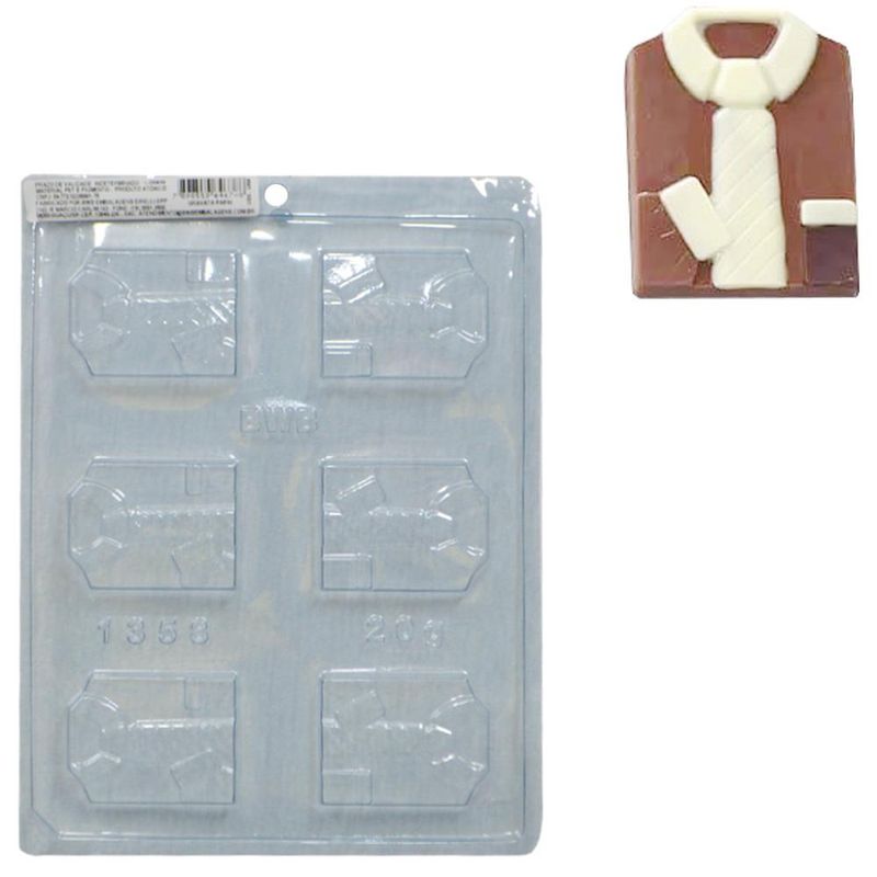Forma-de-Acetato-Simples-Gravata-Papai-Ref.-1358-BWB--01-unidade-