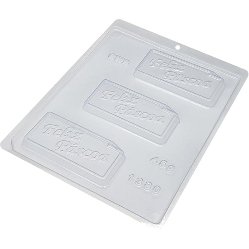 Forma-de-Acetato-Simples-Placa-Feliz-Pascoa-45gr-Ref.-1380-BWB--01-unidade-