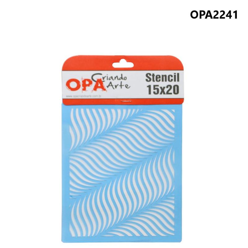 Stencil-Simples-de-Acetato-para-Pintura-15x20cm-Ref.-OPA-2241-Estamparia-Ondas-OPA--01-unidade-