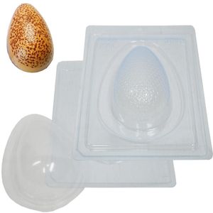 Forma de Acetato com Silicone Ovo Texturizado Gotas 250gr Ref. 9340 BWB (01 unidade)