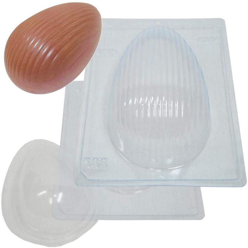 Forma-de-Acetato-com-Silicone-Ovo-Texturizado-Ondas-500gr-Ref.-9334-BWB--01-unidade-