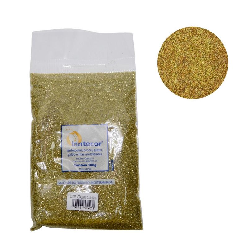Glitter-de-PVC-Metalico-Ref.-150-Ouro-Claro-Lantecor--100-gramas-