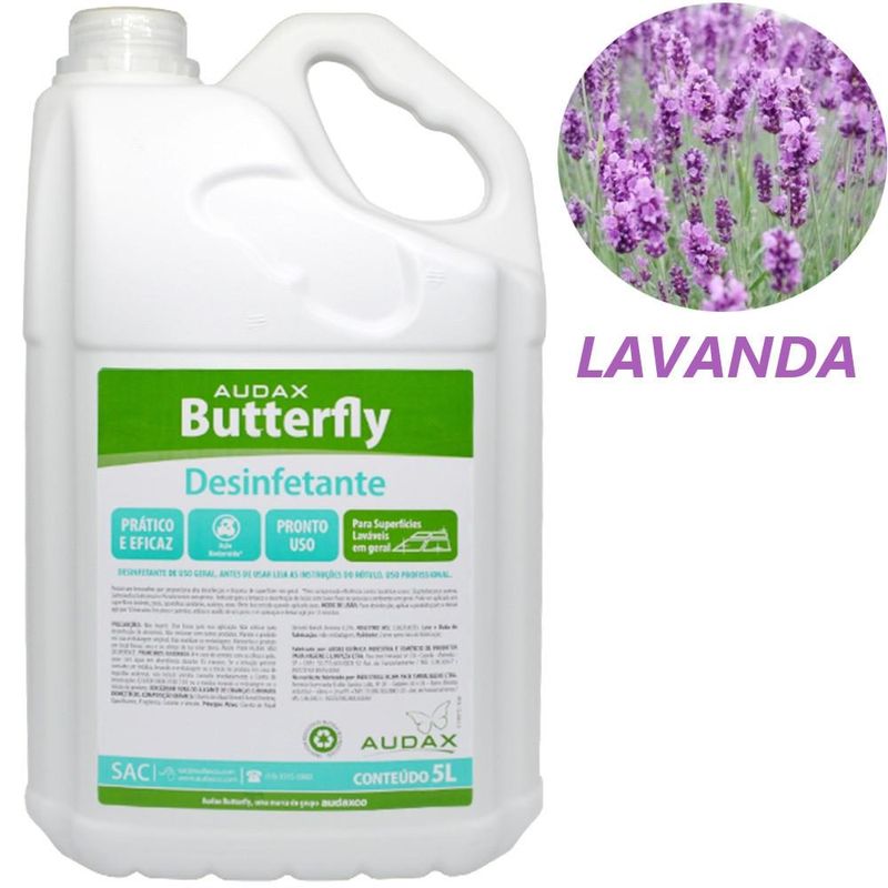 Desinfetante Lavanda Butterfly Audax (5 litros)