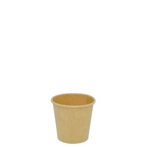 Copo Térmico de Papel Kraft S/ Tampa 60ml Vabene (50 unidades)