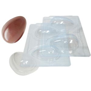 Forma de Acetato com Silicone SP 50 Ovo Liso 350gr Ref. 3618 BWB (01 unidade)