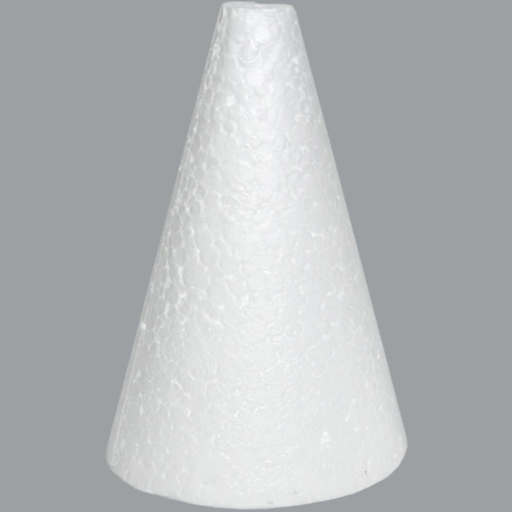 Cone De Isopor Maciço 130x240mm Styroform Irmãos Haluli 6397