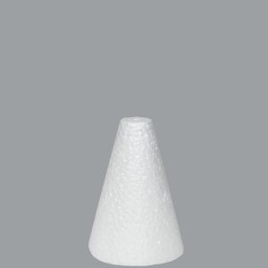 Cone de Isopor Maciço 42x70mm Styroform (01 unidade)