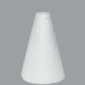 Cone de Isopor Maciço 180x110mm Styroform (01 unidade)