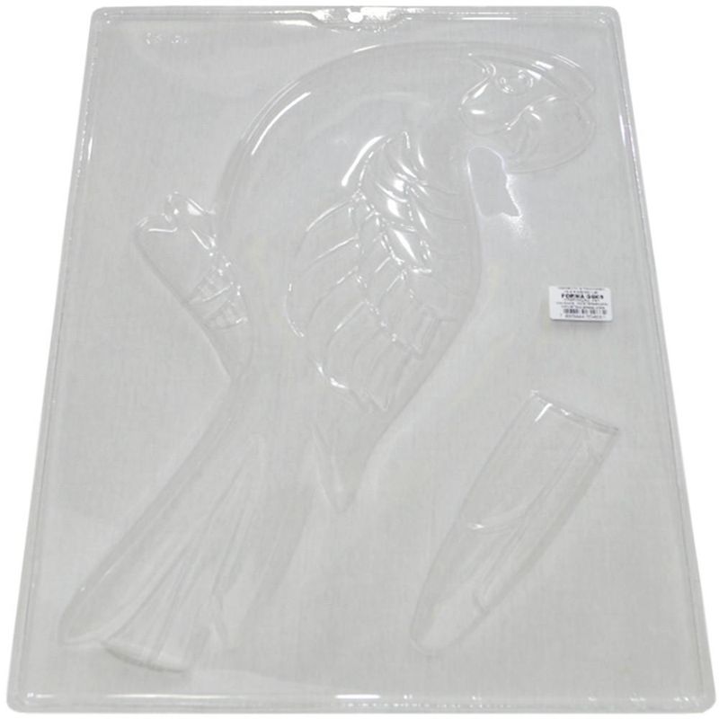 Forma-de-Acetato-Simples-Gigante-para-Gesso-Papagaio-Ref.-GG05--01-unidade-