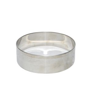 Aro Cortador Redondo de Inox 17x5cm Ref. 0088 Caparroz (01 unidade)