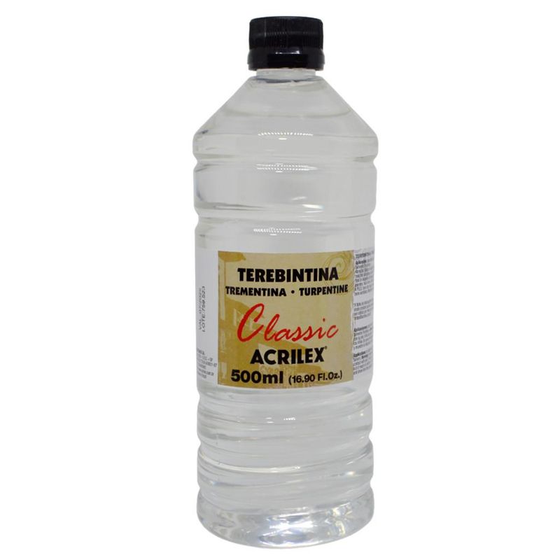 Terebintina Classic 500ml Acrilex (1 unidade)