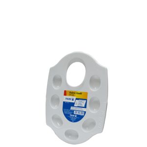 Paleta Godê de Poliestileno para Pintura Ref. 5110-7 Pequeno Tigre (01 unidade)